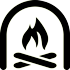 Image fireplace icon